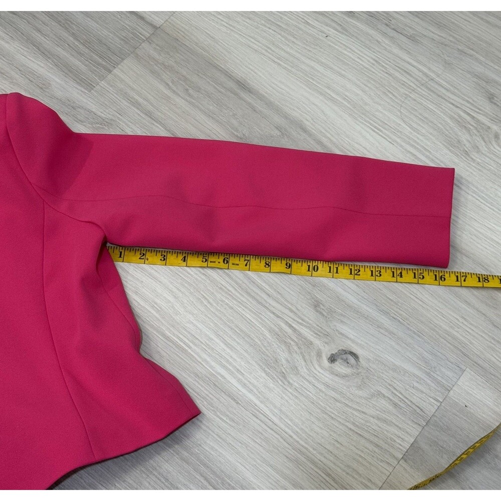 MICHAEL Michael Kors Women's Blazer Pink Cropped Double Breasted NWT  Size Large - Picture 4 of 8